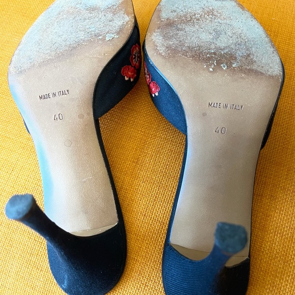 RARE DIOR PADLOCK MULES - Picture 8 of 9